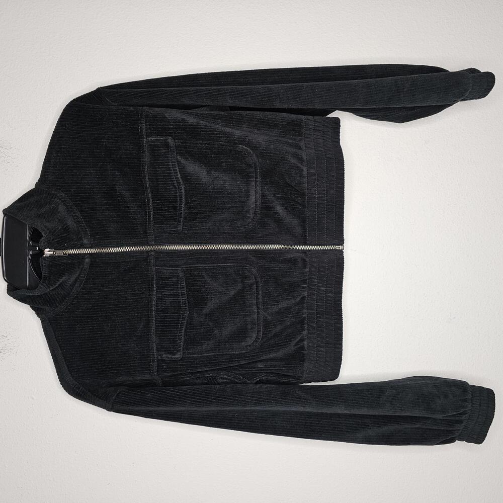 NWT Aerie Women's Black/Corduroy, Full Zip Jacket Size XS